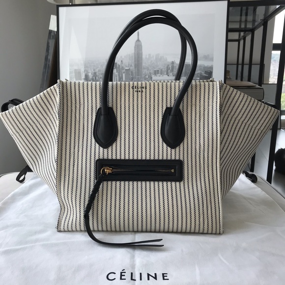 Celine Handbags - Authentic Celine Luggage Phantom bag in Canvas
